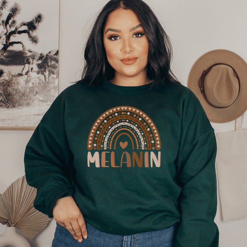 Melanin sweatshirt clearance